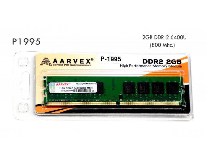   DESKTOP RAM 2GB DDR2 800 MHZ (BIG PCB)